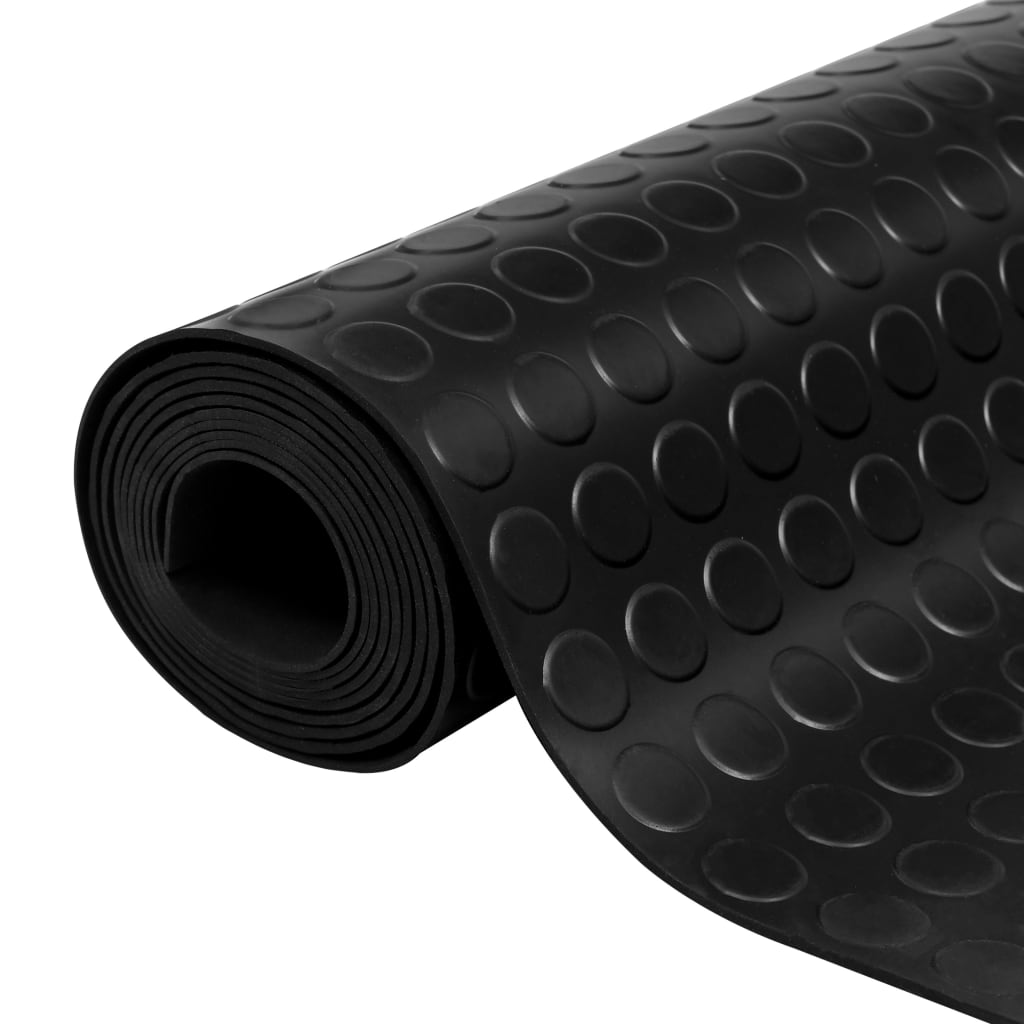 foto del prodotto tappetino antiscivolo in gomma 1,5x4 m 3 mm a motivo a punti cod mxl 51162