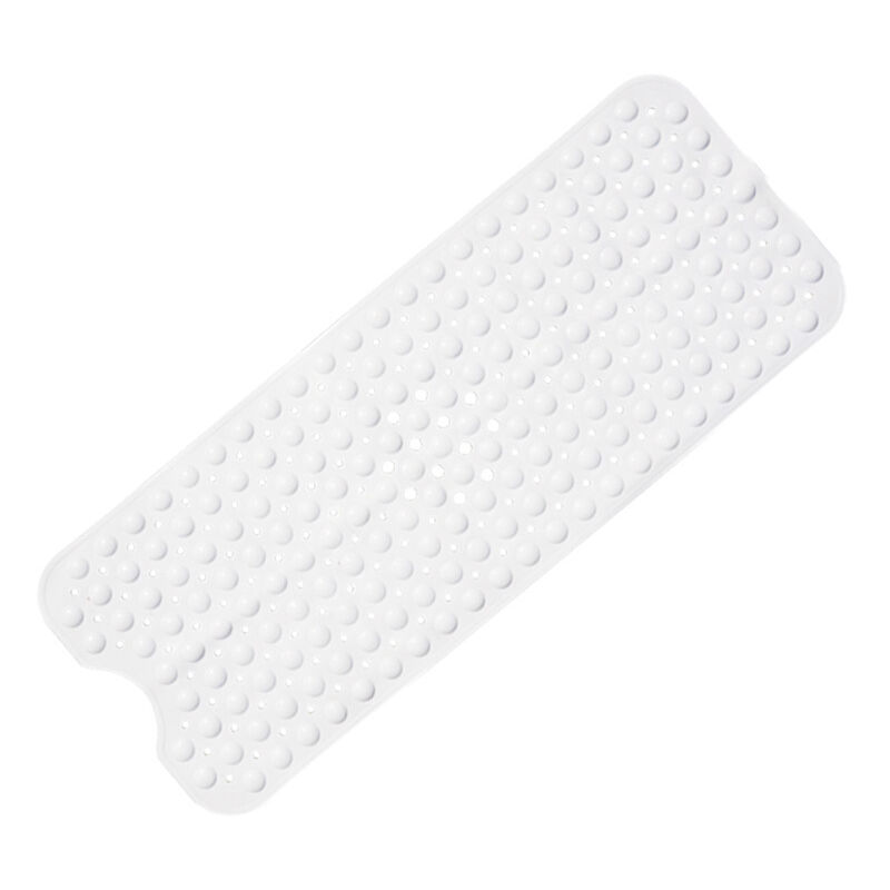 foto del prodotto tappetino antiscivolo per vasca da bagno, antimuffa, extra lungo, antibatterico, senza bpa, senza lattice e ftalati, lavabile in lavatrice, ideale