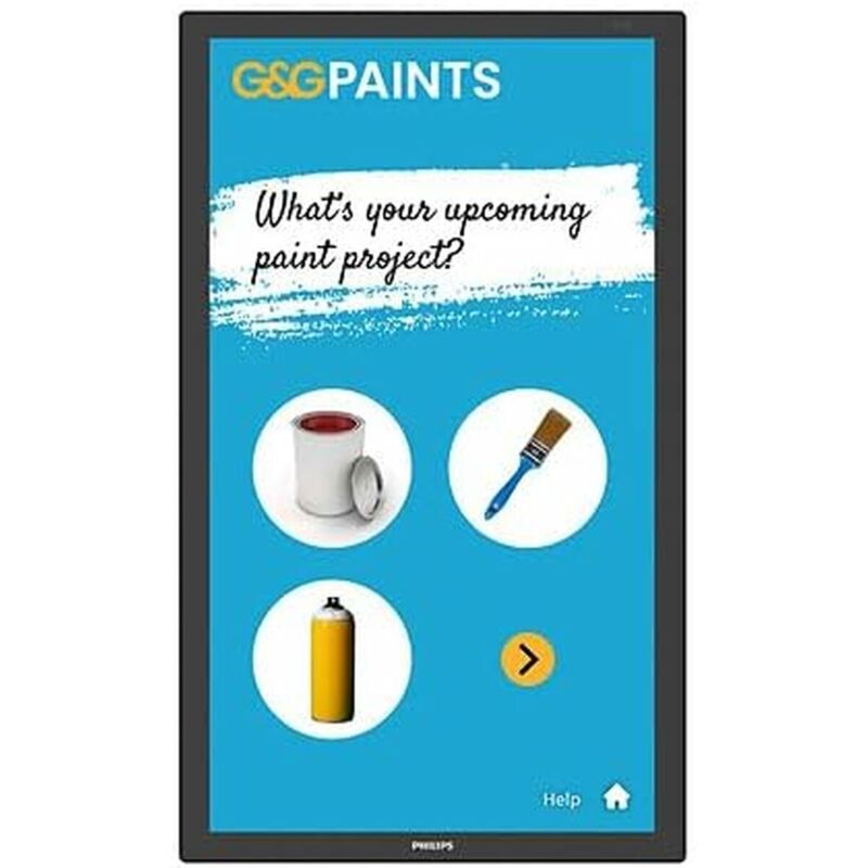 foto del prodotto tappetino antiscivolo philips 24bdl3751t 00 nero