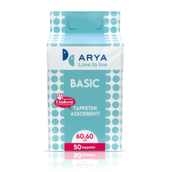 foto del prodotto tappetino assorbente basic arya 60 x 60 cm 50 pz 1 ordine scegli lo sconto bzr5 bzr20 200 punti fedelt 