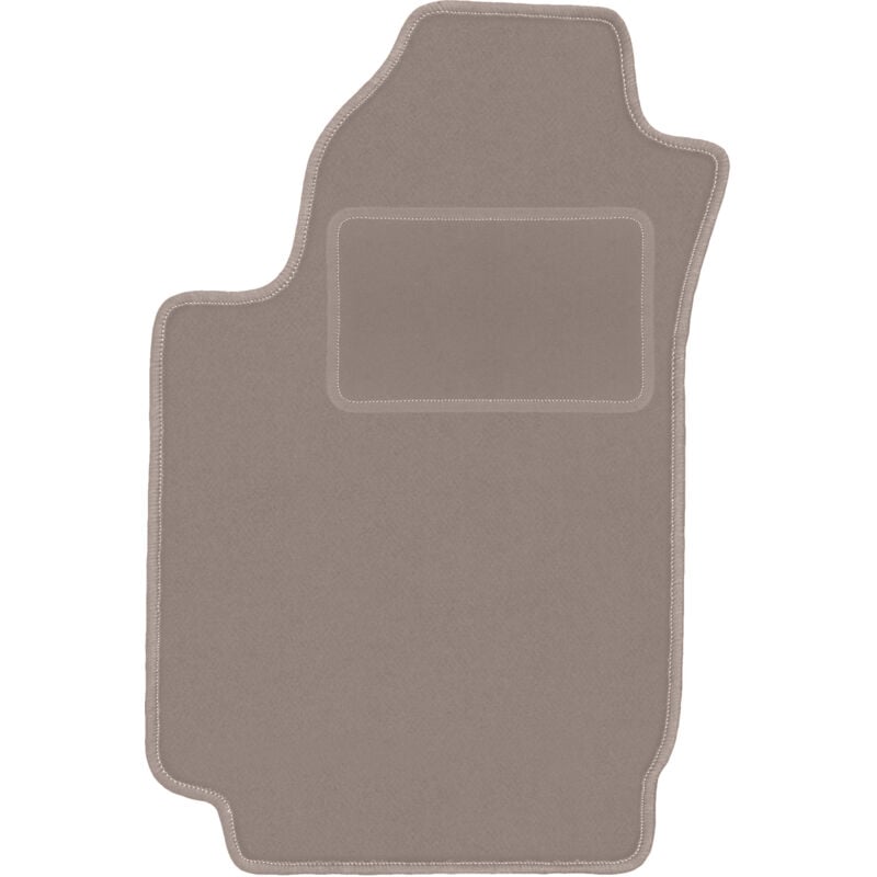 foto del prodotto tappetino beige per conducente fiat stilo hatchback, station wagon 2000 2008 