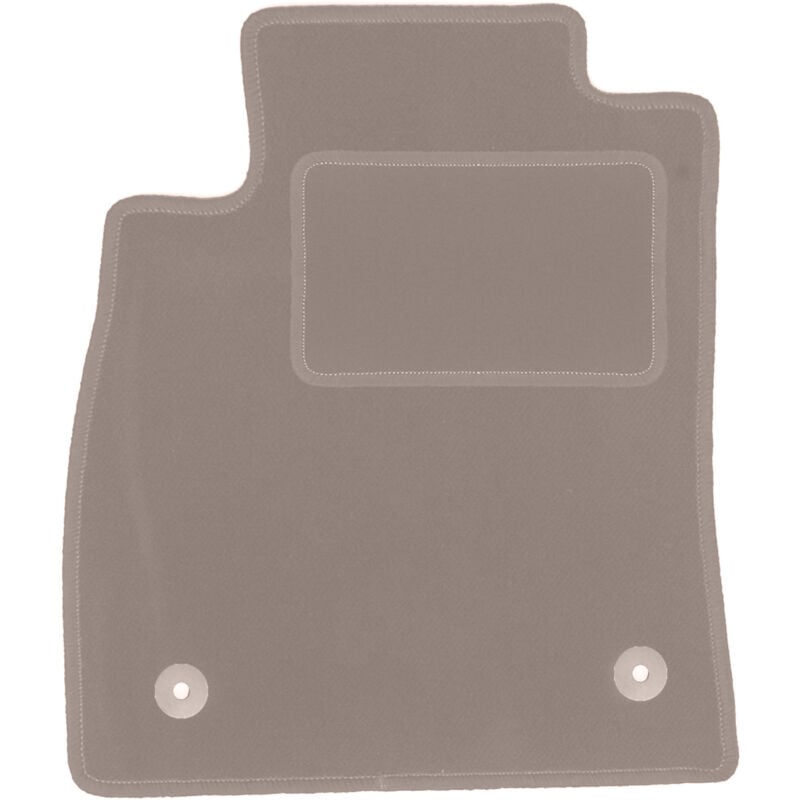 foto del prodotto tappetino beige per conducente ford fiesta mk8 hatchback 2017 