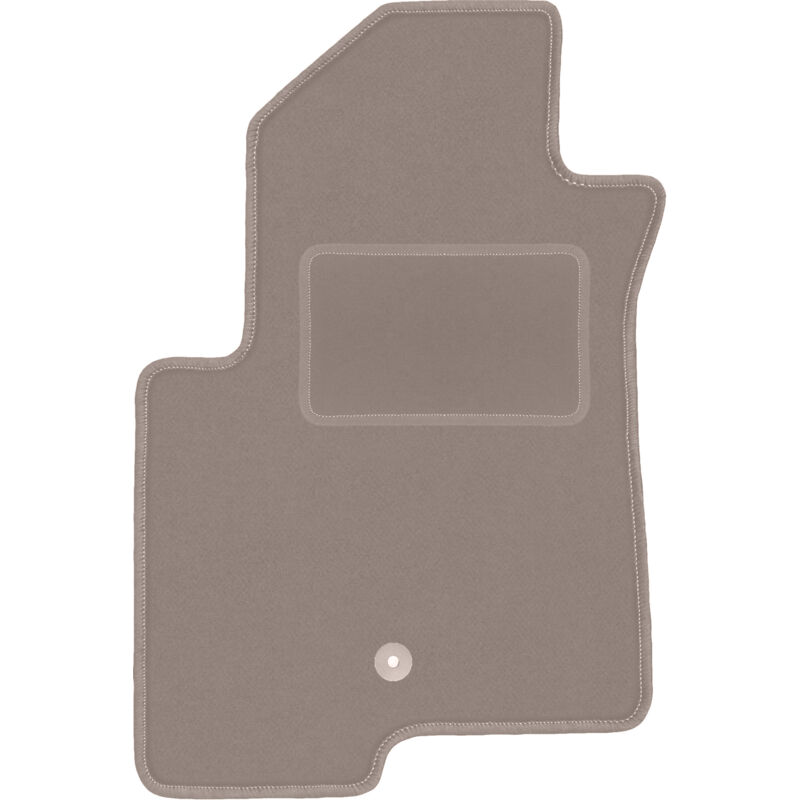 foto del prodotto tappetino beige per conducente jeep compass mk49 suv 2007 2017 