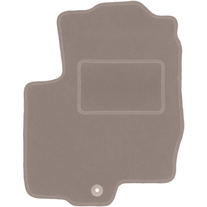 foto del prodotto tappetino beige per conducente mitsubishi colt vi z30 hatchback 2004 2008 