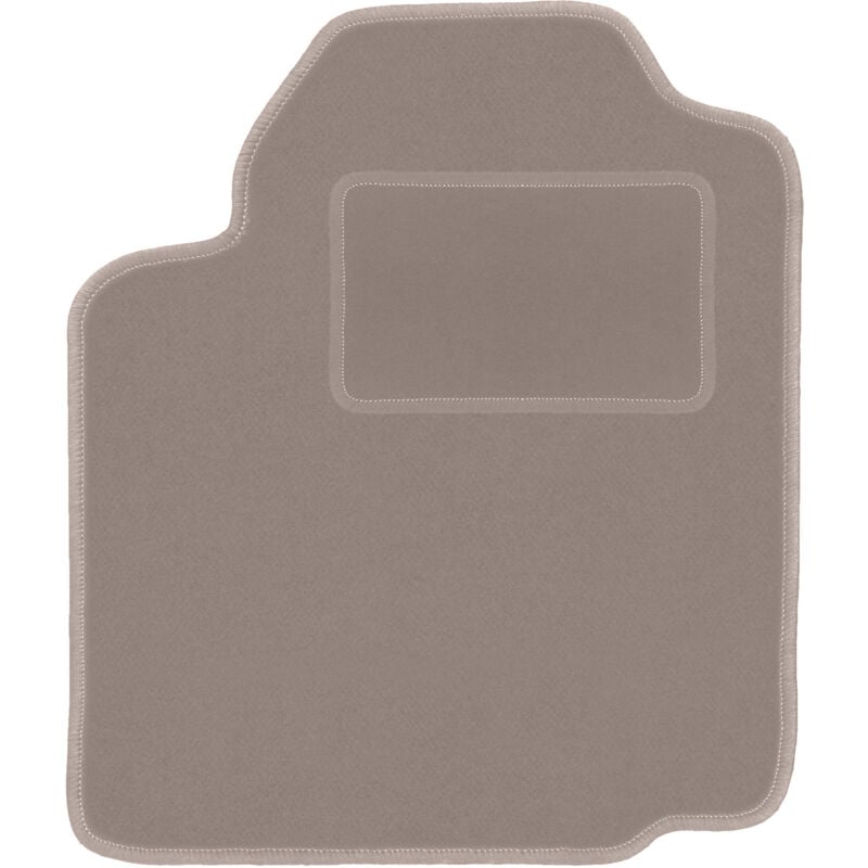 foto del prodotto tappetino beige per conducente per ford fiesta mk5 hatchback 1999 2002 