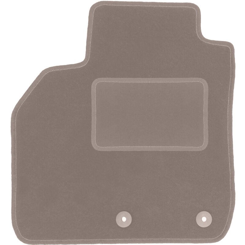 foto del prodotto tappetino beige per conducente renault scenic ii minivan 2003 2009 