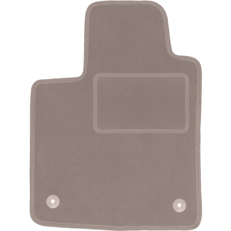 foto del prodotto tappetino beige per conducente renault twingo ii hatchback 2007 2014 