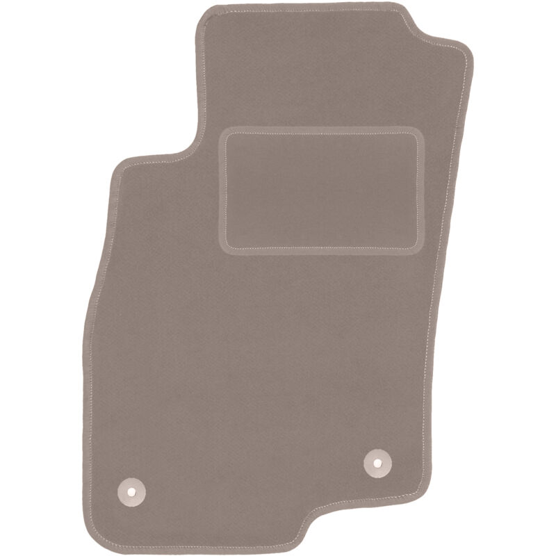 foto del prodotto tappetino conducente beige per alfa romeo mito hatchback 2008 2019 