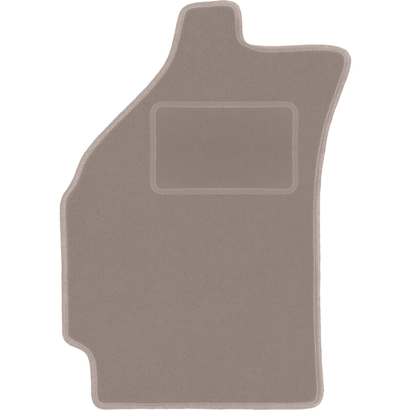 foto del prodotto tappetino conducente beige per chevrolet spark ii m200 hatchback 2005 2009 