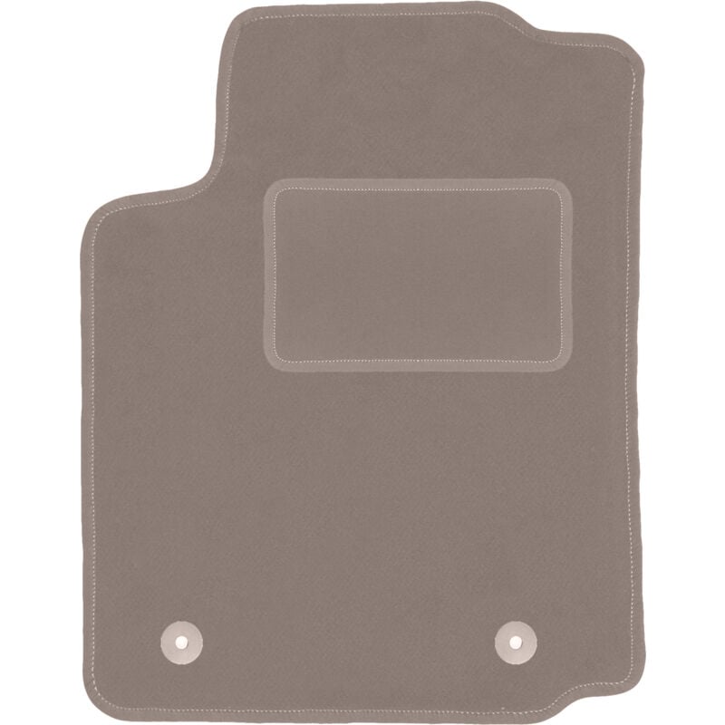 foto del prodotto tappetino conducente beige per citroen c2 hatchback 2003 2009 