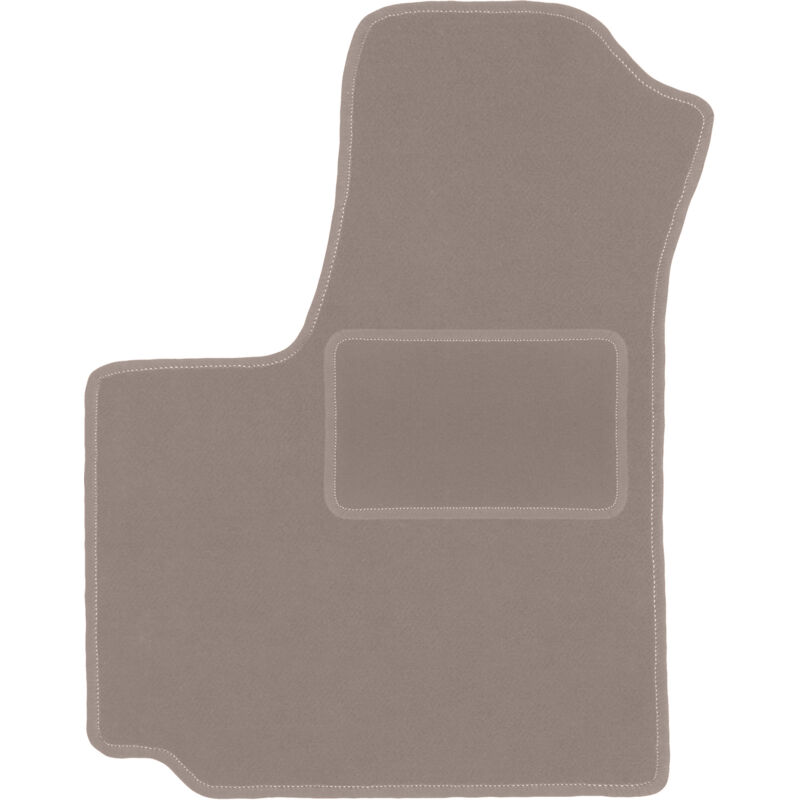 foto del prodotto tappetino conducente beige per fiat doblo i kombivan 2000 2009 
