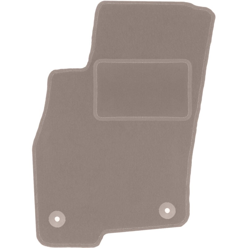 foto del prodotto tappetino conducente beige per fiat grande punto hatchback 2005 2009 