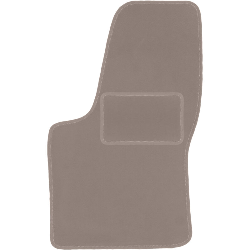 foto del prodotto tappetino conducente beige per fiat seicento hatchback 1998 2010 