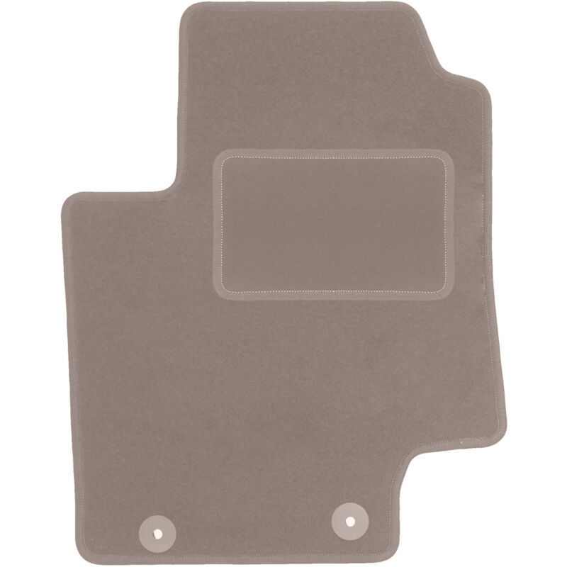 foto del prodotto tappetino conducente beige per kia rio ii de hatchback 2005 2011 