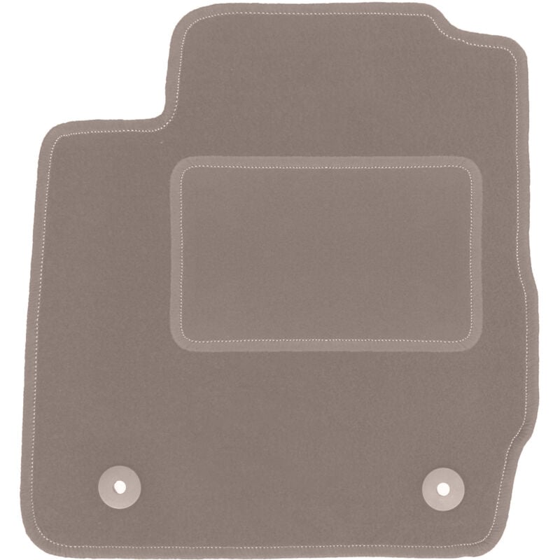 foto del prodotto tappetino conducente beige per mazda 2 ii hatchback 2007 2015 