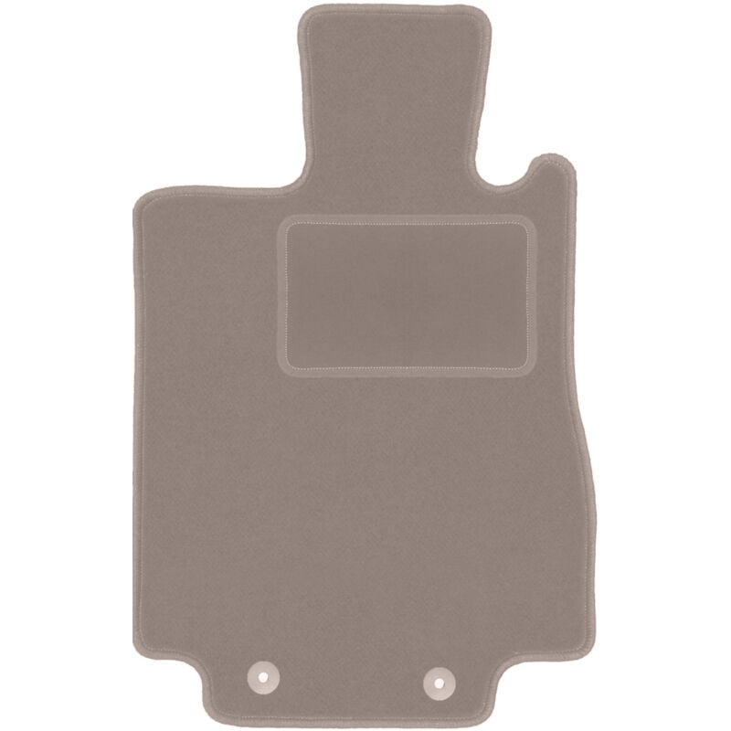 foto del prodotto tappetino conducente beige per mercedes s w220 4matic corto 1998 2005 