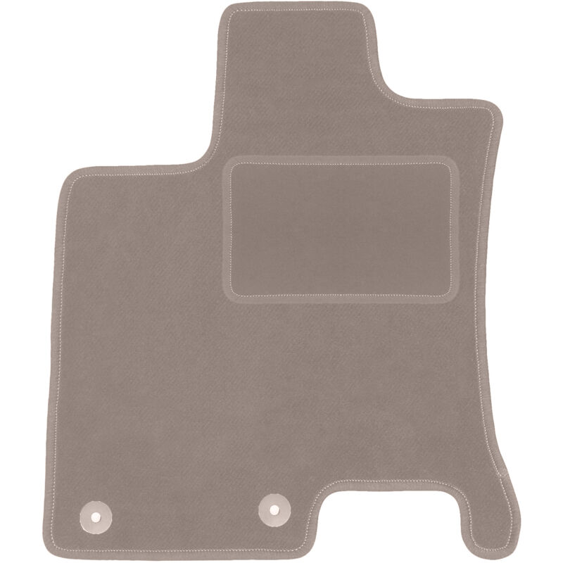 foto del prodotto tappetino conducente beige per nisan qashqai 2 crossover 2008 2013 