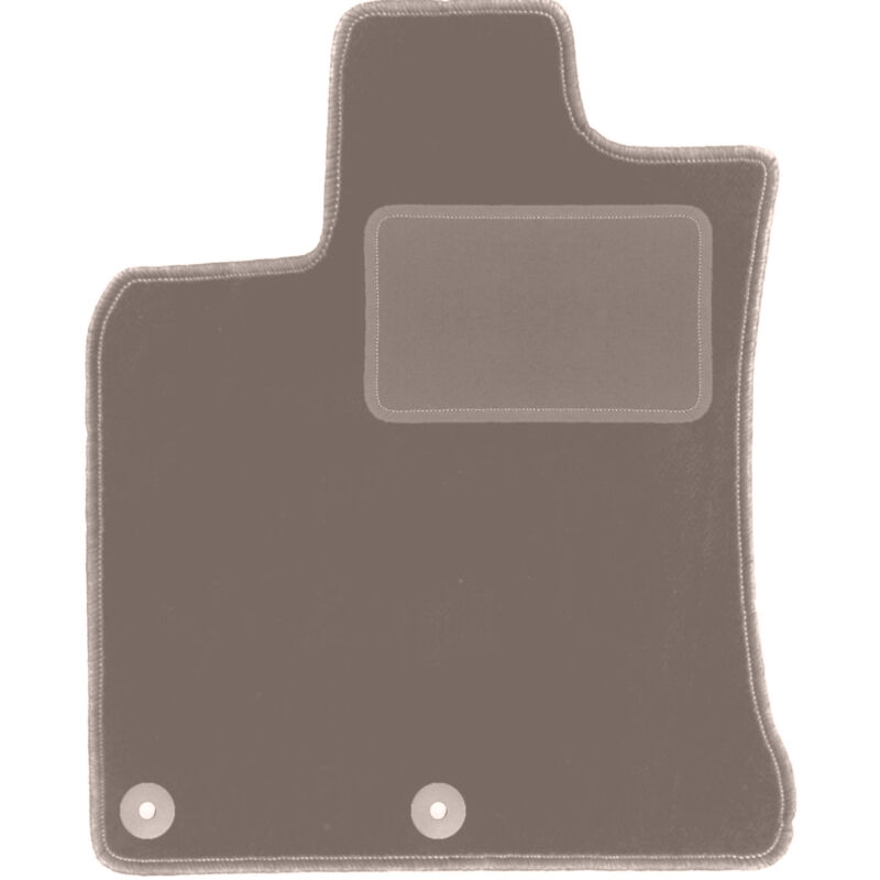 foto del prodotto tappetino conducente beige per nissan qashqai i j10 crossover 2006 2013 