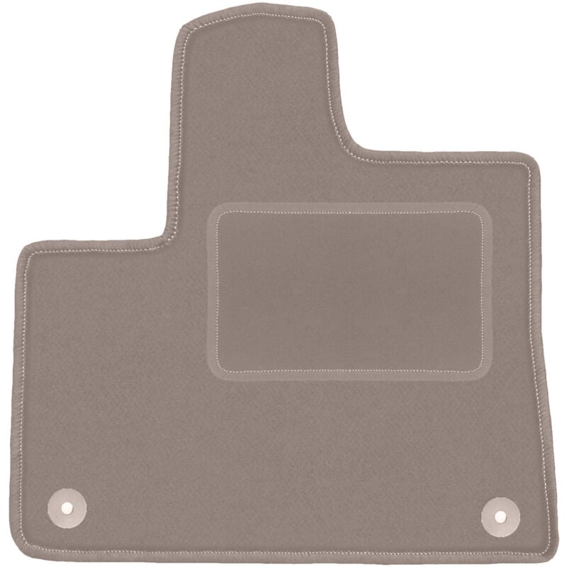 foto del prodotto tappetino conducente beige per opel combo e kombivan 2018 