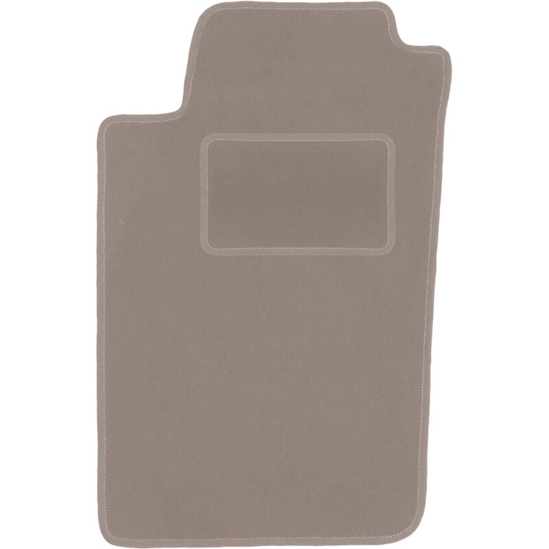 foto del prodotto tappetino conducente beige per peugeot 206 hatchback, sw, station wagon, cc, cabrio 1998 2010 