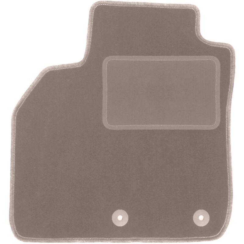 foto del prodotto tappetino conducente beige per renault grand scenic iii 7 posti 2009 2015 
