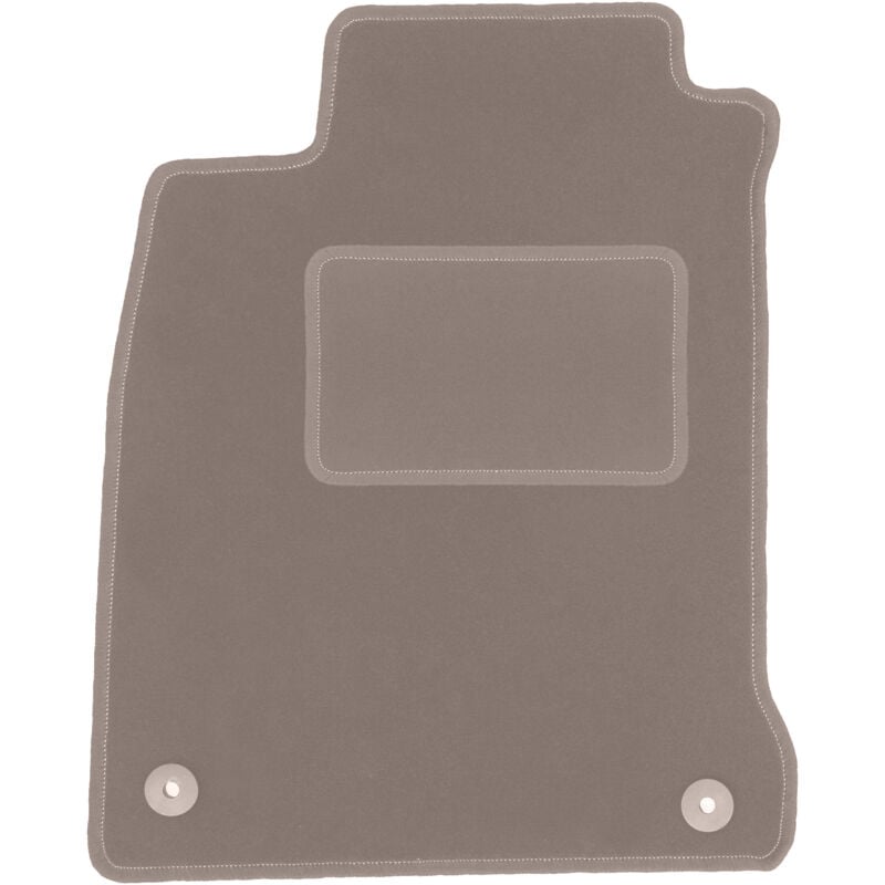 foto del prodotto tappetino conducente beige per renault laguna iii liftback, station wagon 2007 2015 