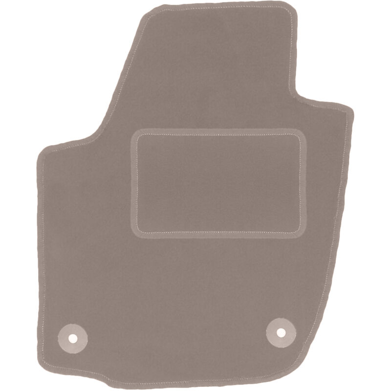 foto del prodotto tappetino conducente beige per skoda roomster kombivan 2006 2015 