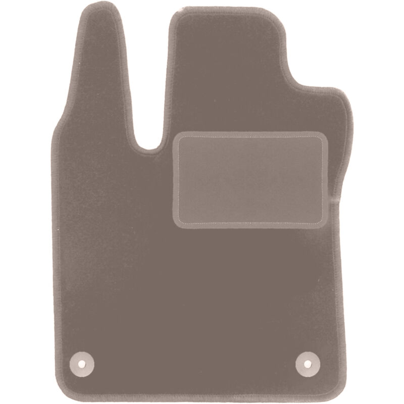 foto del prodotto tappetino conducente beige per smart fortwo iii hatchback 2014 2020 