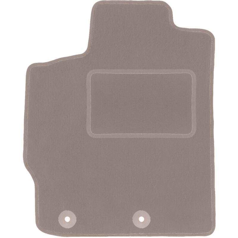 foto del prodotto tappetino conducente beige per toyota yaris ii hatchback 2005 2011 