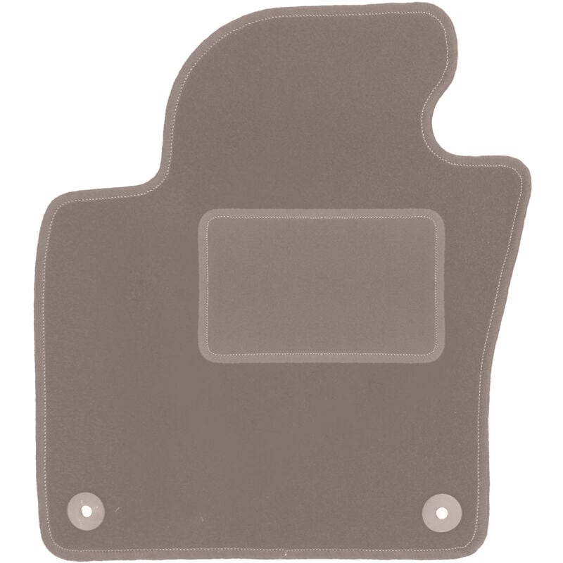 foto del prodotto tappetino conducente beige per volkswagen tiguan i monovolume 2007 2015 