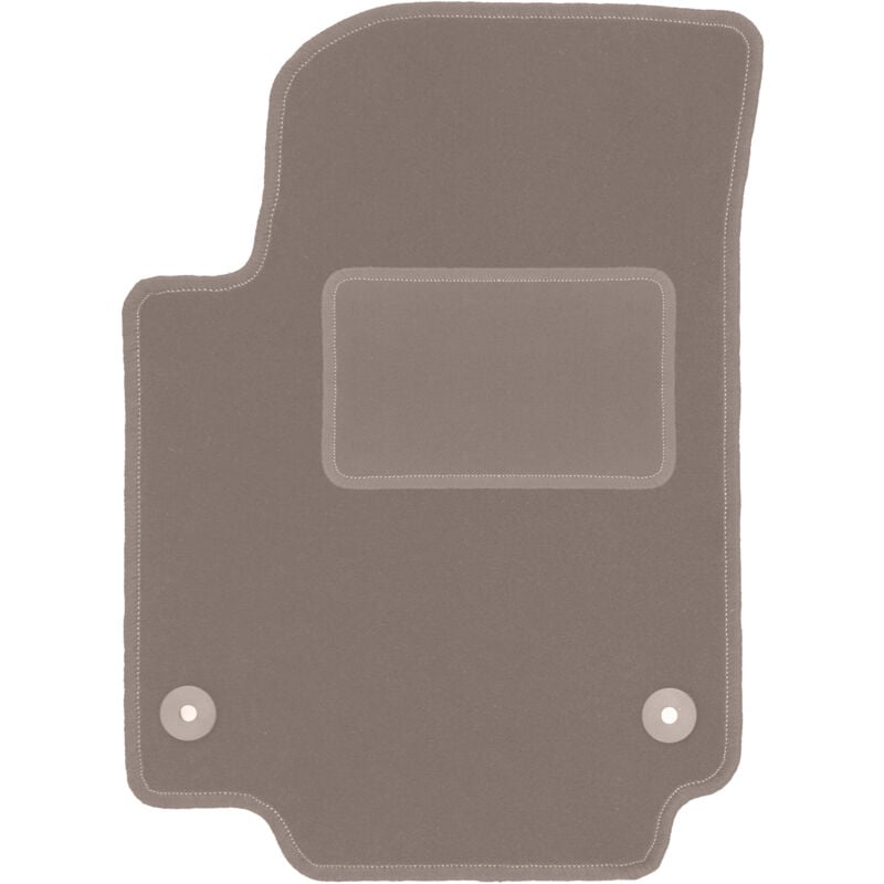 foto del prodotto tappetino conducente beige per volkswagen up berlina 2011 