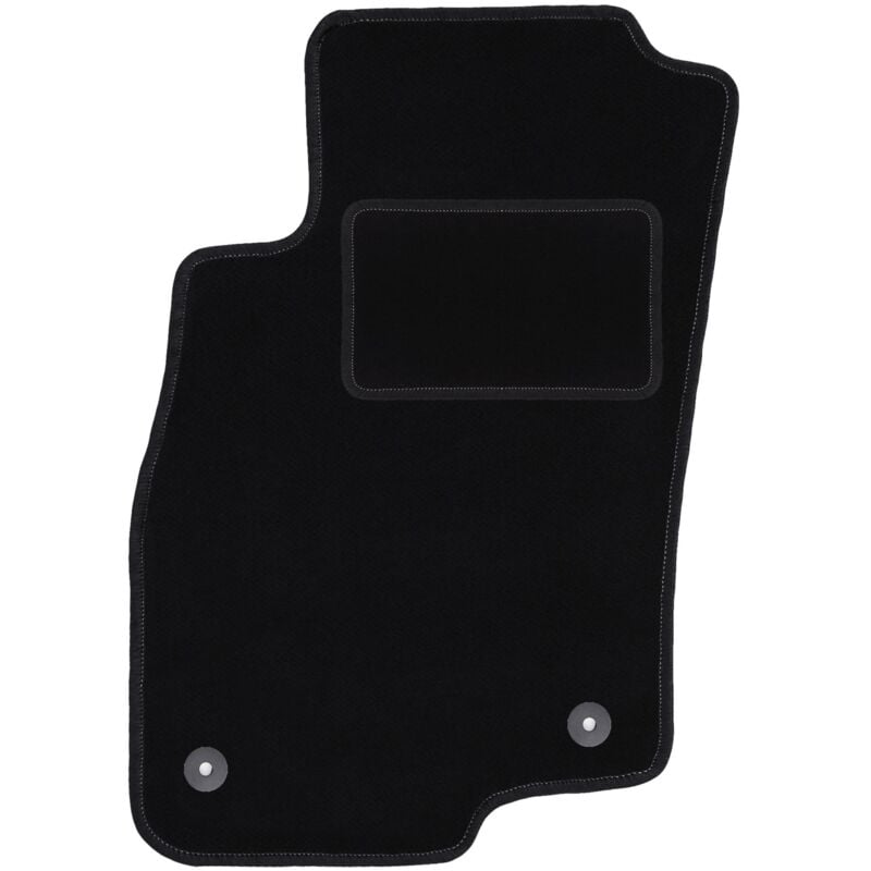 foto del prodotto tappetino conducente nero per alfa romeo mito hatchback 2008 2019 
