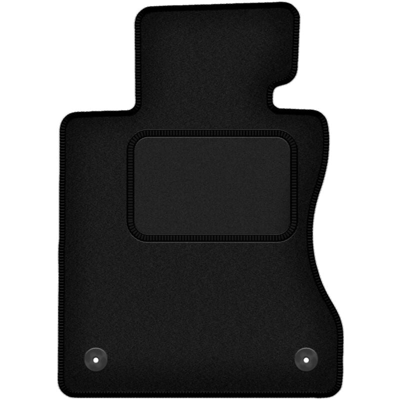 foto del prodotto tappetino conducente nero per bmw 5 e61 velcro station wagon, avant 2003 2010 