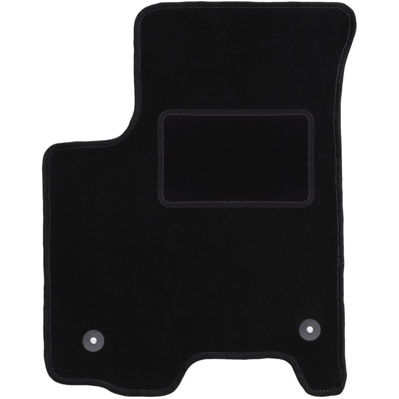 foto del prodotto tappetino conducente nero per daewoo kalos hatchback, berlina 2002 2011 