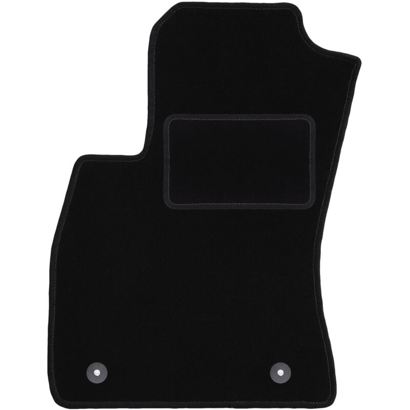 foto del prodotto tappetino conducente nero per fiat doblo ii 0 2009 2020 