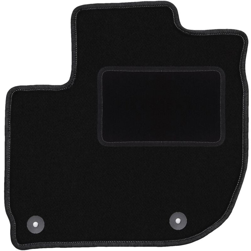 foto del prodotto tappetino conducente nero per honda jazz iv hatchback 2015 