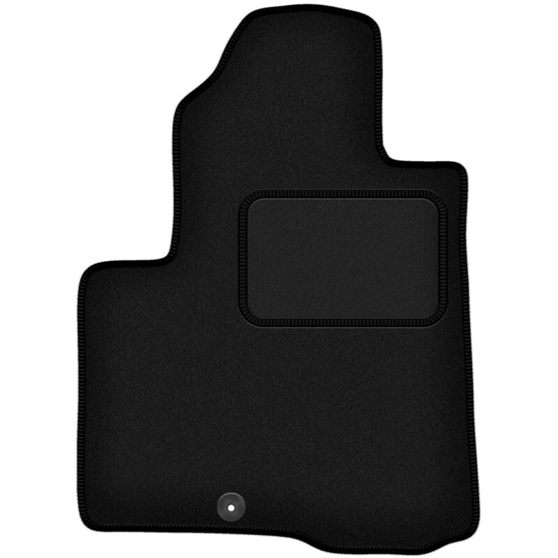 foto del prodotto tappetino conducente nero per hyundai santafe ii 7 posti 2006 2012 