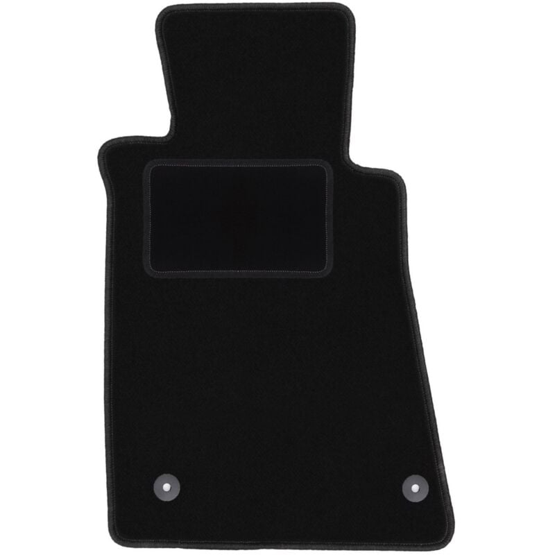 foto del prodotto tappetino conducente nero per mercedes sl r107 con catalizzatore coup , cabrio 1985 1989 