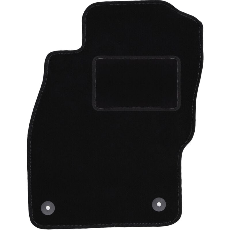 foto del prodotto tappetino conducente nero per opel adam hatchback 2012 