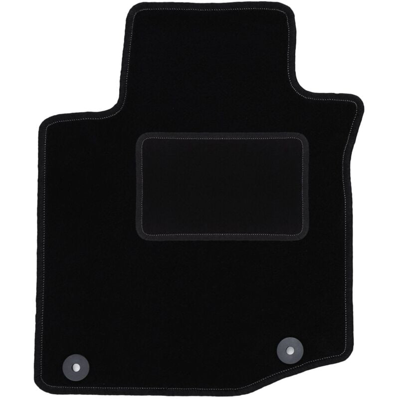 foto del prodotto tappetino conducente nero per peugeot 107 hatchback 2005 2014 