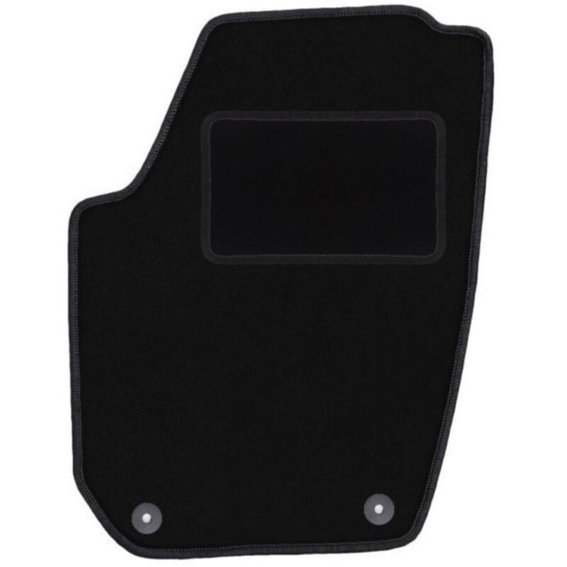 foto del prodotto tappetino conducente nero per skoda fabia ii hatchback, station wagon 2007 2014 