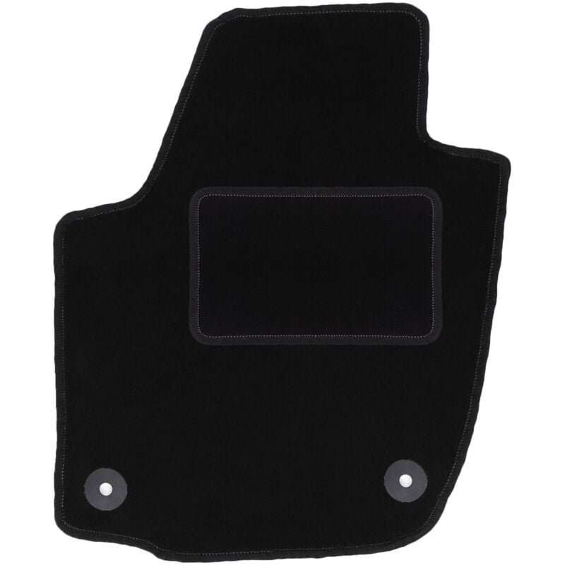 foto del prodotto tappetino conducente nero per skoda praktik kombivan 2006 2015 
