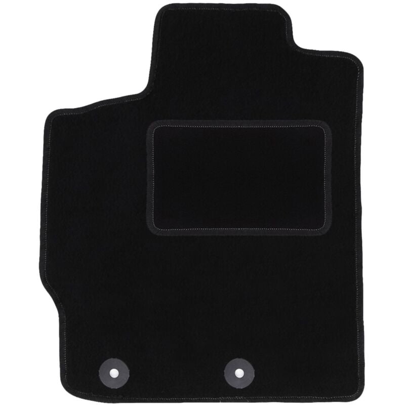 foto del prodotto tappetino conducente nero per toyota yaris ii hatchback 2005 2011 