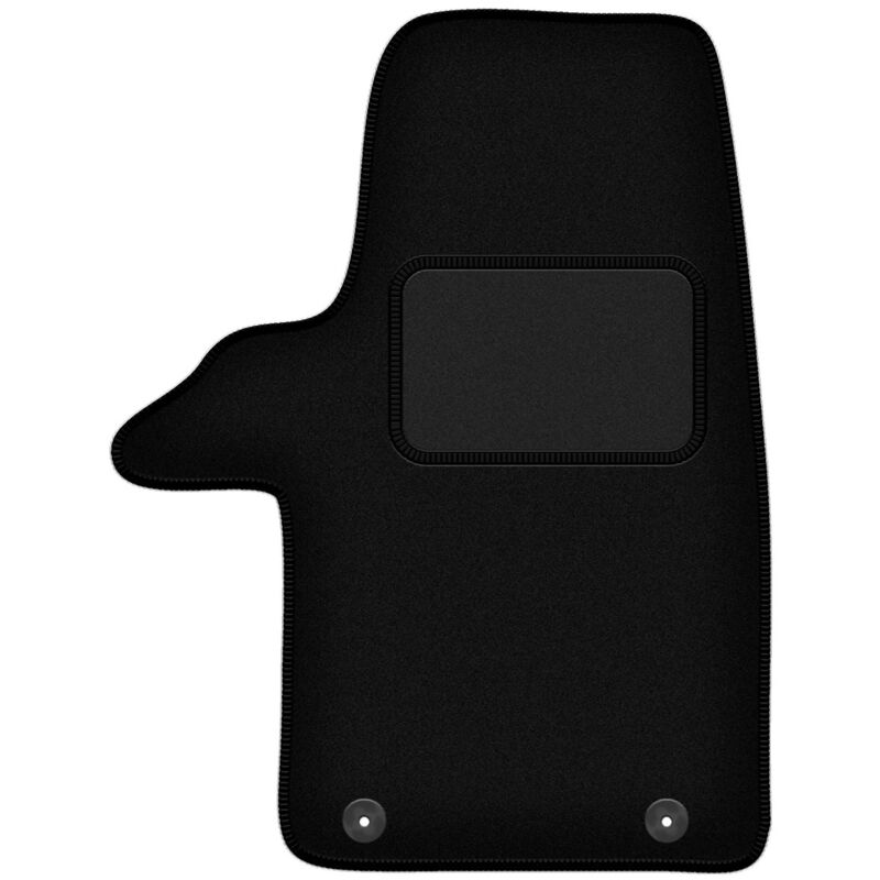 foto del prodotto tappetino conducente nero per volkswagen transporter t5 multivan van 2005 2015 