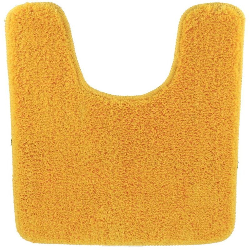foto del prodotto tappetino da bagno in microfibra 45x50 cm in lattice giallo tendance