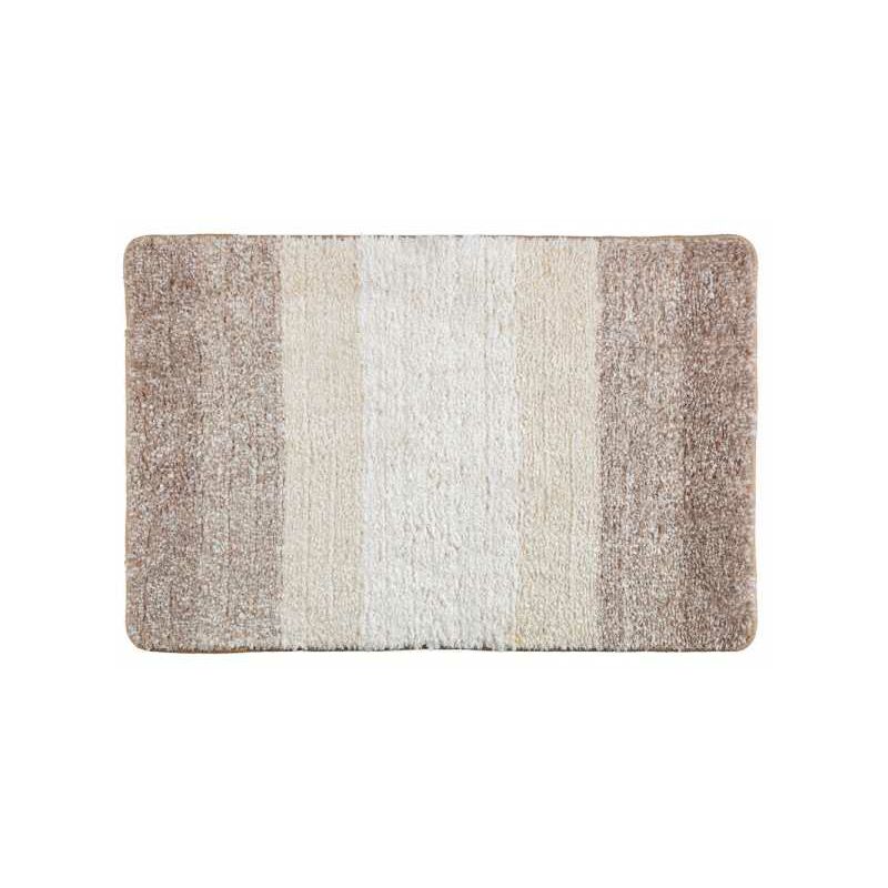 foto del prodotto tappetino da bagno luso, tappetino antiscivolo per bagno, spessore 18 mm, in microfibra di poliestere, 90x60 cm, beige wenko