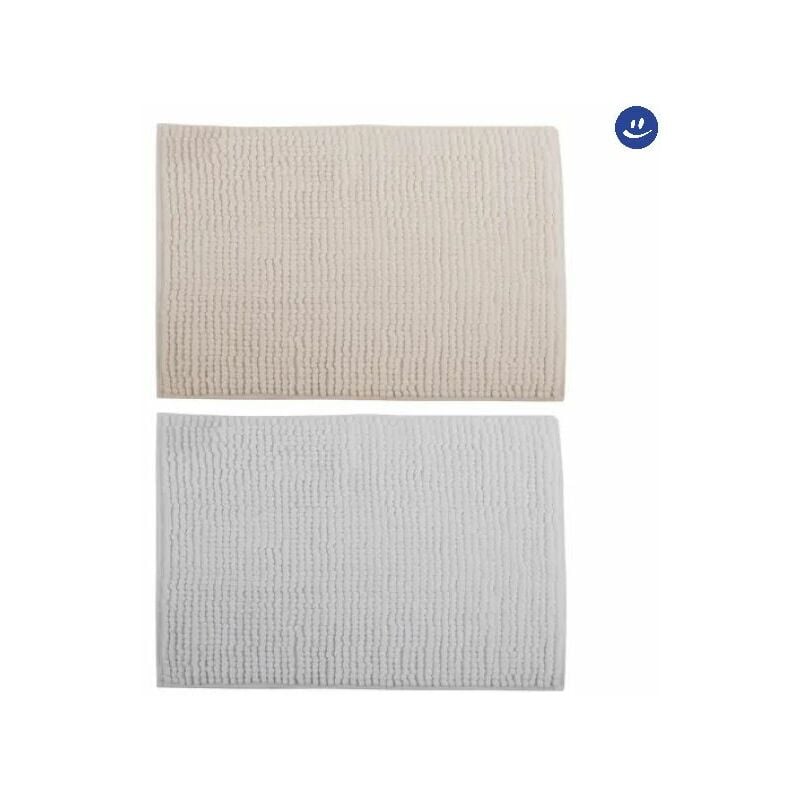 foto del prodotto tappetino da bagno modello chenille cm.40x60 tortora msv