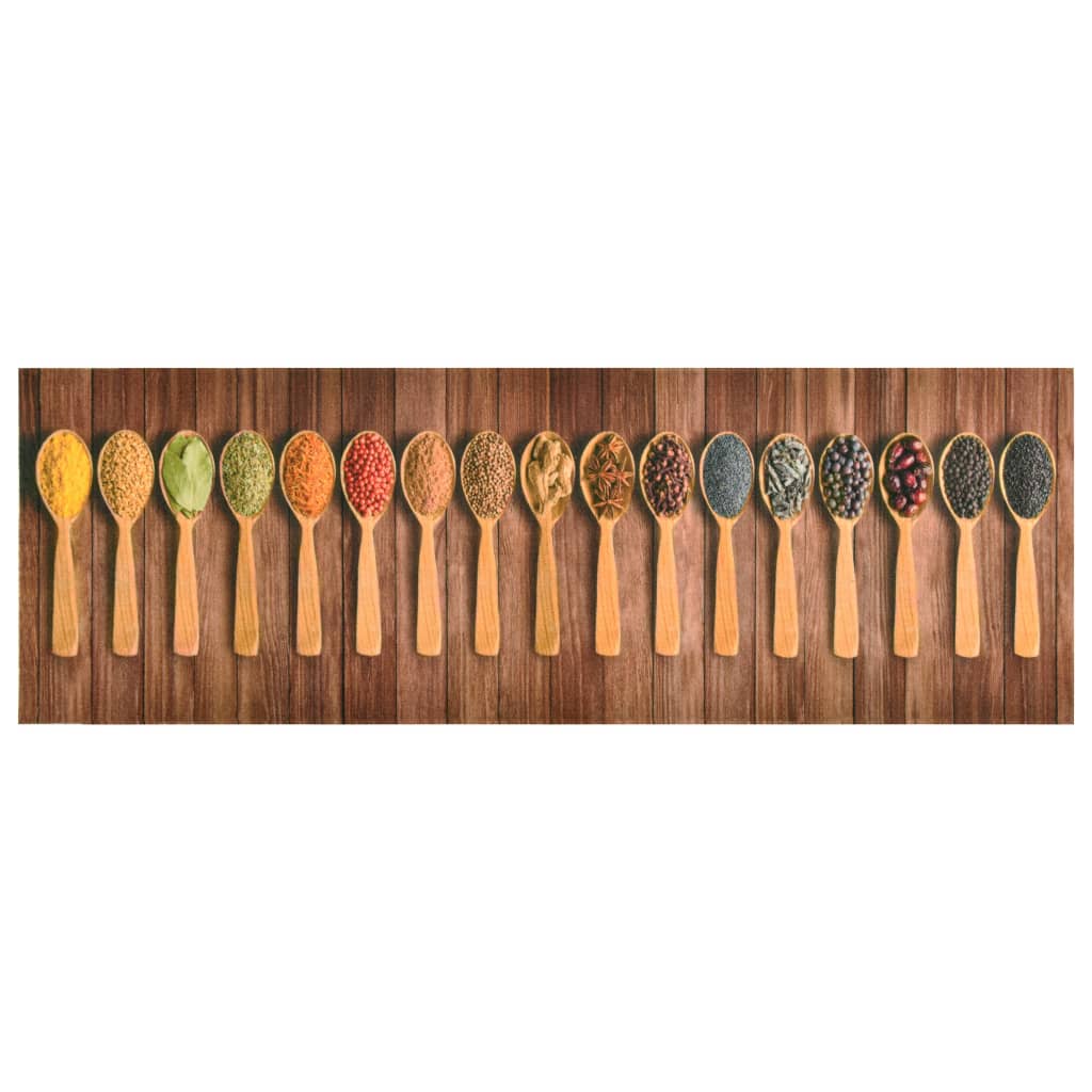 foto del prodotto tappetino da cucina lavabile cucchiai 60x300 cm cod mxl 43580