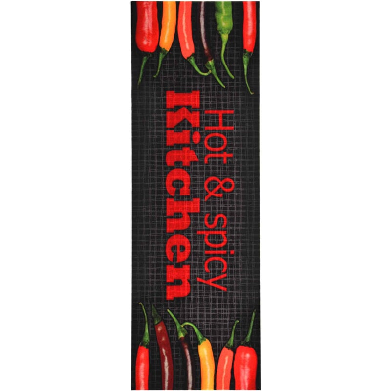 foto del prodotto tappetino da cucina lavabile hot spicy 60x180 cm vidaxl
