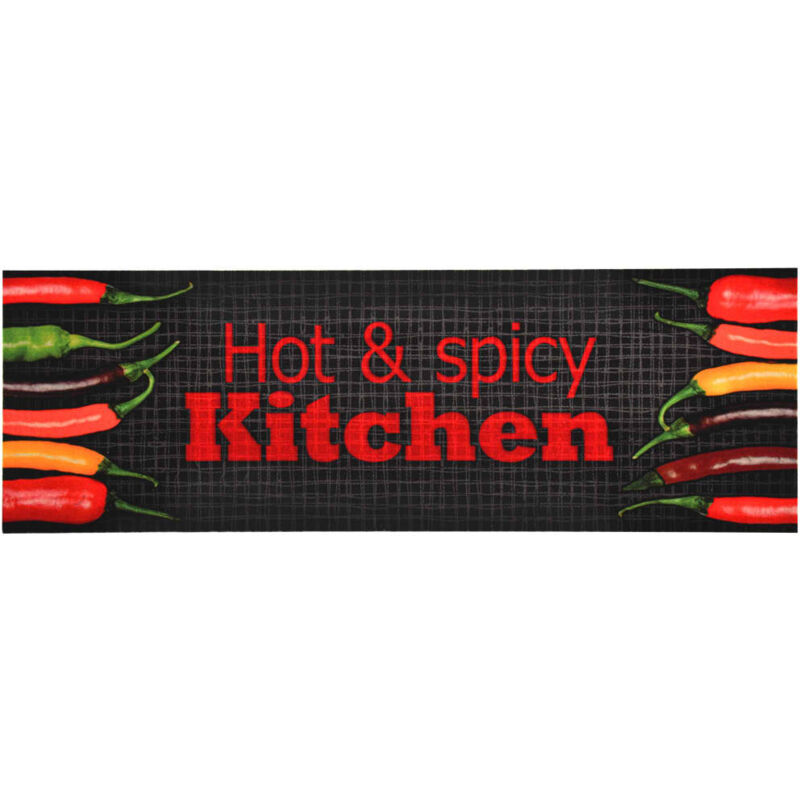 foto del prodotto tappetino da cucina lavabile hot spicy 60x300 cm vidaxl